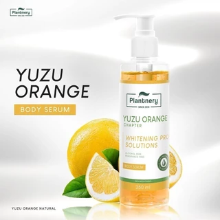 [ แพ็คคู่ ] Plantnery Yuzu Orange Body Serum Set 250 ml
