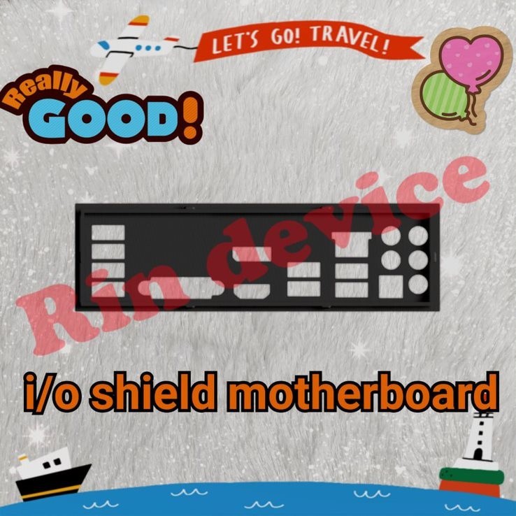 i/o shield mainboard ASUS TUF Gryphon Z97 Armor Edition   #ฝาหลังเมนบอร์ด