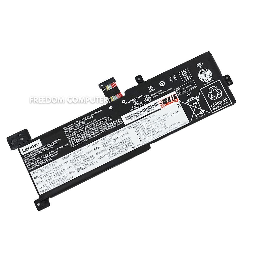 แบตเตอรี่โน๊ตบุ๊ค(แท้)Battery Notebook Lenovo IdeaPad 330-15ARR L17M2PF0 L17L2PF0 L17M2PF1 BATTERY N