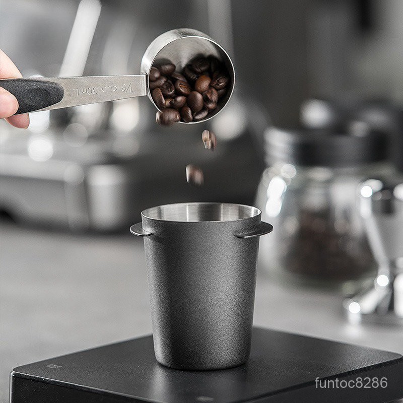 ถ้วยโดสกาแฟ สแตนเลส 51มม./58มม. Coffee Stainless Dosing Cup Bangkok General Mart