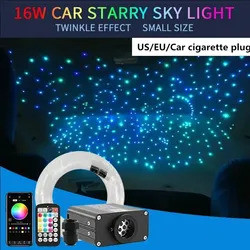 APP and RF remote RGBW star ceiling shooting star fiber optic ceiling lights star kit for car