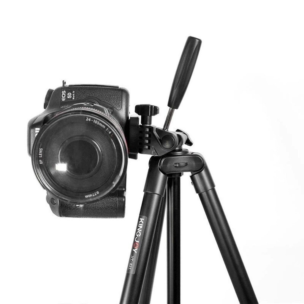 Kingjoy VT-831 Tripod ขาตั้งกล้อง ขนาดพกพา ยืดได้สูงสุด 134ซม.