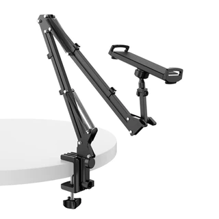 Ulanzi T2 Metal Tripod Mount with Cold Shoe ขาตั้งมือถือ แท็บเล็ต แบบหนีบโต๊ะ หนีบหัวเตียง ไลฟ์สด