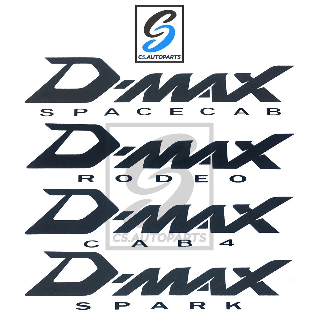 สติ๊กเกอร์ ISUZU D-MAX ปี07-11 รุ่น GOLD SERIES (ติดข้างท้ายกระบะ)