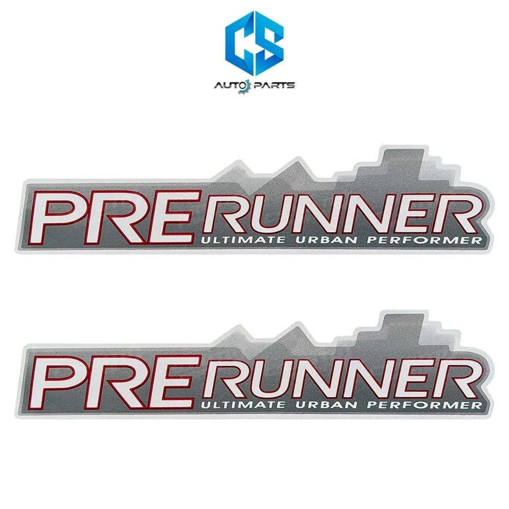 สติ๊กเกอร์ PRERUNNER - TOYOTA VIGO รุ่น1 (ติดข้างท้ายกระบะ)