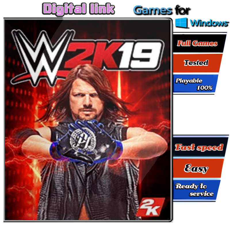 WWE 2K19 Digital Deluxe Edition เกม PC Game คอมพิวเตอร์ USB เสียบเล่นได้เลย