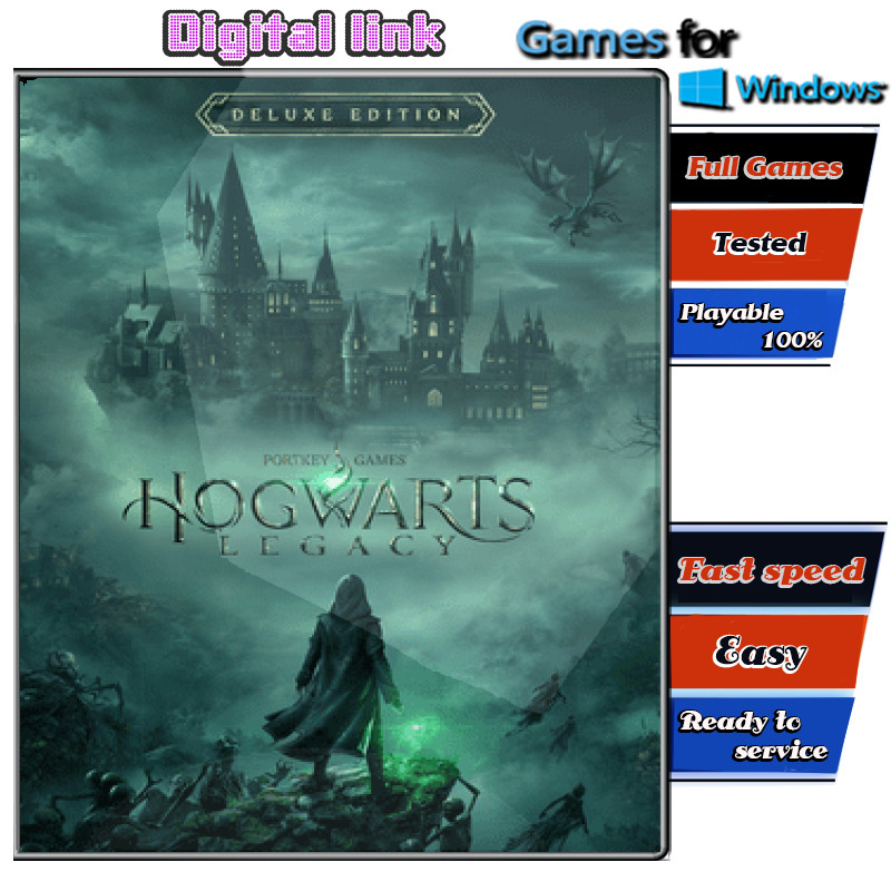 Hogwarts Legacy Deluxe Edition เกม PC Game คอมพิวเตอร์ USB เสียบเล่นได้เลย