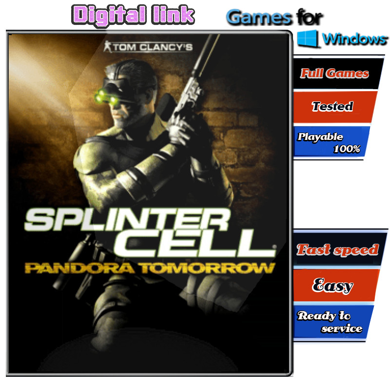 Tom Clancy’s Splinter Cell Pandora Tomorrow เกม PC Game คอมพิวเตอร์ USB เสียบเล่นได้เลย