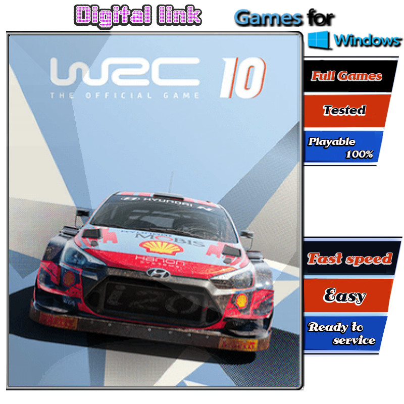WRC 10 FIA World Rally Championship Deluxe Edition เกม PC Game คอมพิวเตอร์ USB เสียบเล่นได้เลย