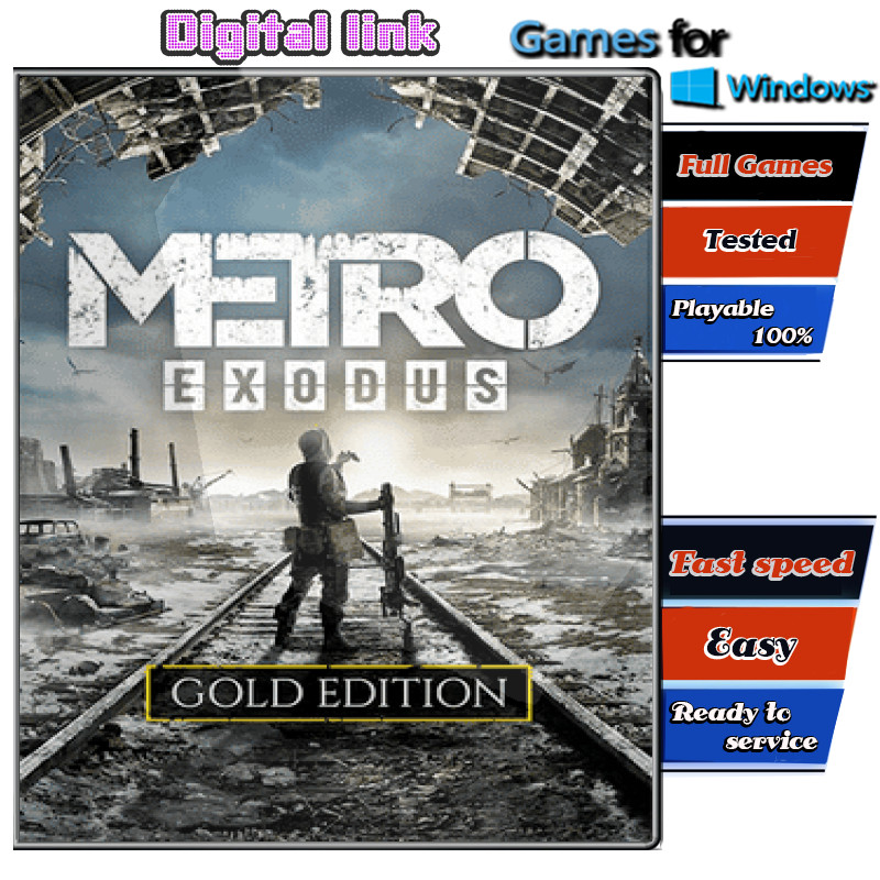 Metro Exodus Gold Edition เกม PC Game คอมพิวเตอร์ USB เสียบเล่นได้เลย