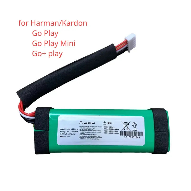 ใหม่3000MAh แบตเตอรี่ GSP1029102 01สำหรับ Harman/kardon Go Play, Go Play Mini Speaker Battery