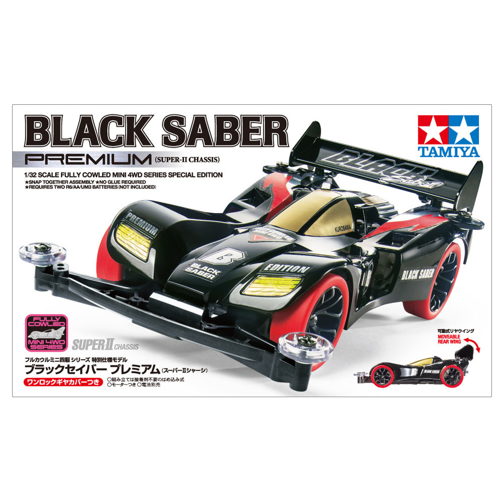 TAMIYA 95451 BLACK SABER PREMIUM (SUPER-II CHASSIS)