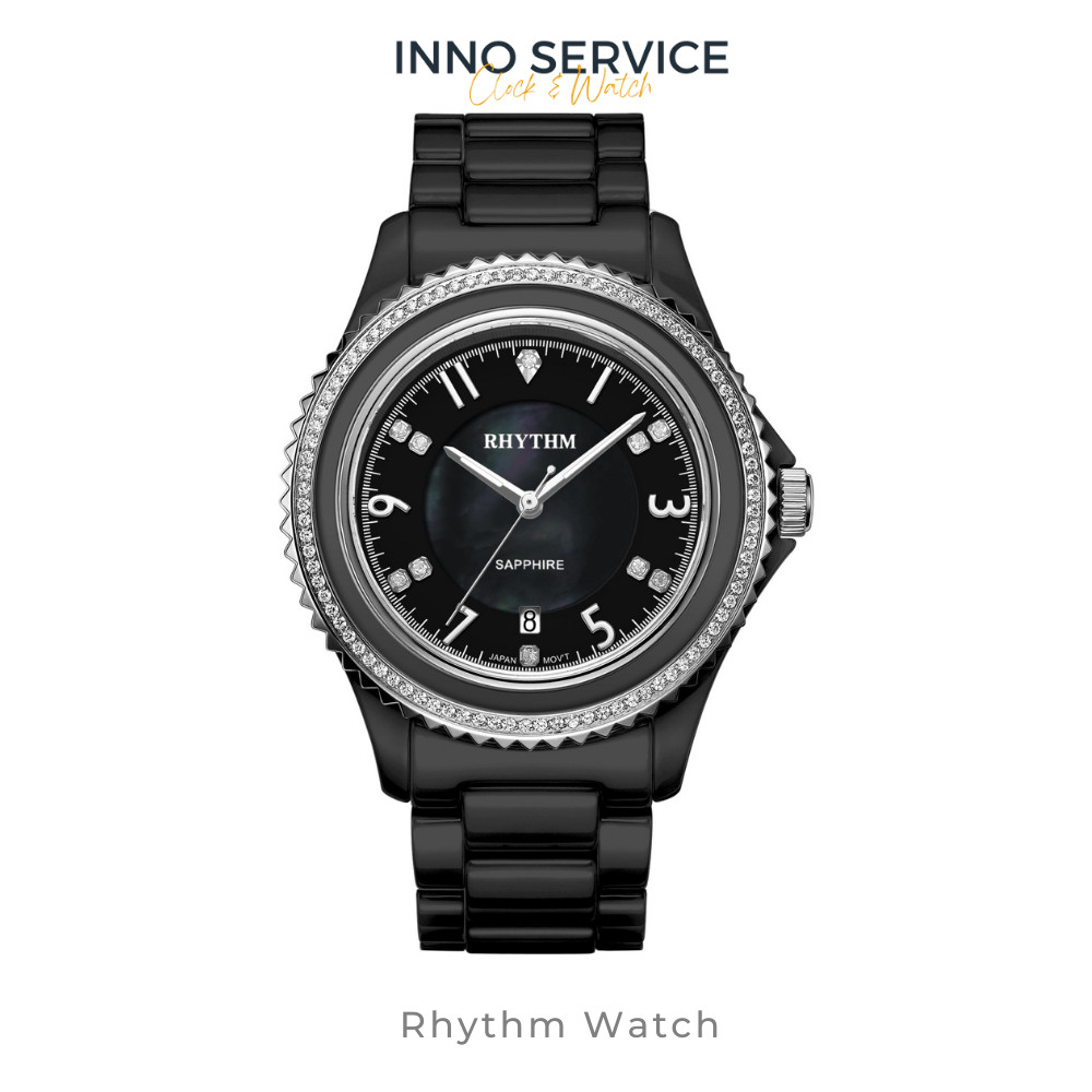 นาฬิกาข้อมือ Ceramic Watch แบรนด์ RHYTHM รุ่น C1301C02/C1301C04