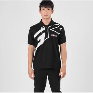 TOYOTA เสื้อโปโล GR โลโก้ ขาว-ดำ (GR POLO BLACK AND WHITE)