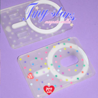 The stars transparent magnetic wallet⭐️ Jerryxkimdotstick