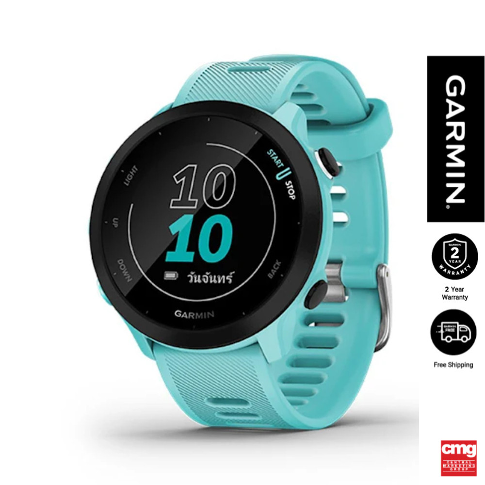Garmin Forerunner 55 GPS การ์มิน นาฬิกาสมาร์ทวอชท์วิเคราะห์การวิ่ง รุ่น Forerunner 55 [GARMIN by CMG]