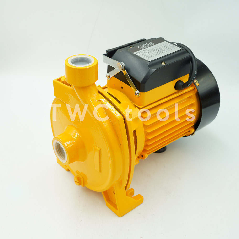 CAPITAL CP-110 ปั้มหอยโข่ง ปั๊มน้ำ 1นิ้ว 1แรง ส่งสูง 30 เมตร ดูดไกล 8 เมตร ดูดน้ำได้เยอะ 120 ลิตรต่อนาที ปั้มน้ำไฟฟ้า ปั