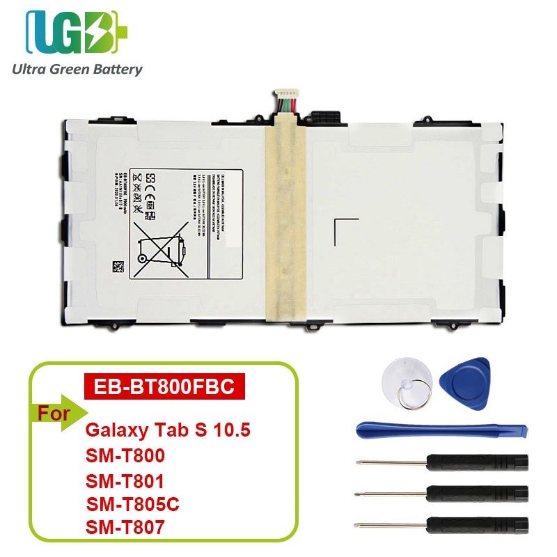 แบตเตอรี่เดิมสำหรับหมายเหตุ10.1 P5100 Tab3 P5113 N8000 GT-N8020 Tab4 GT-P5110 P5200 T4500E SM-P601