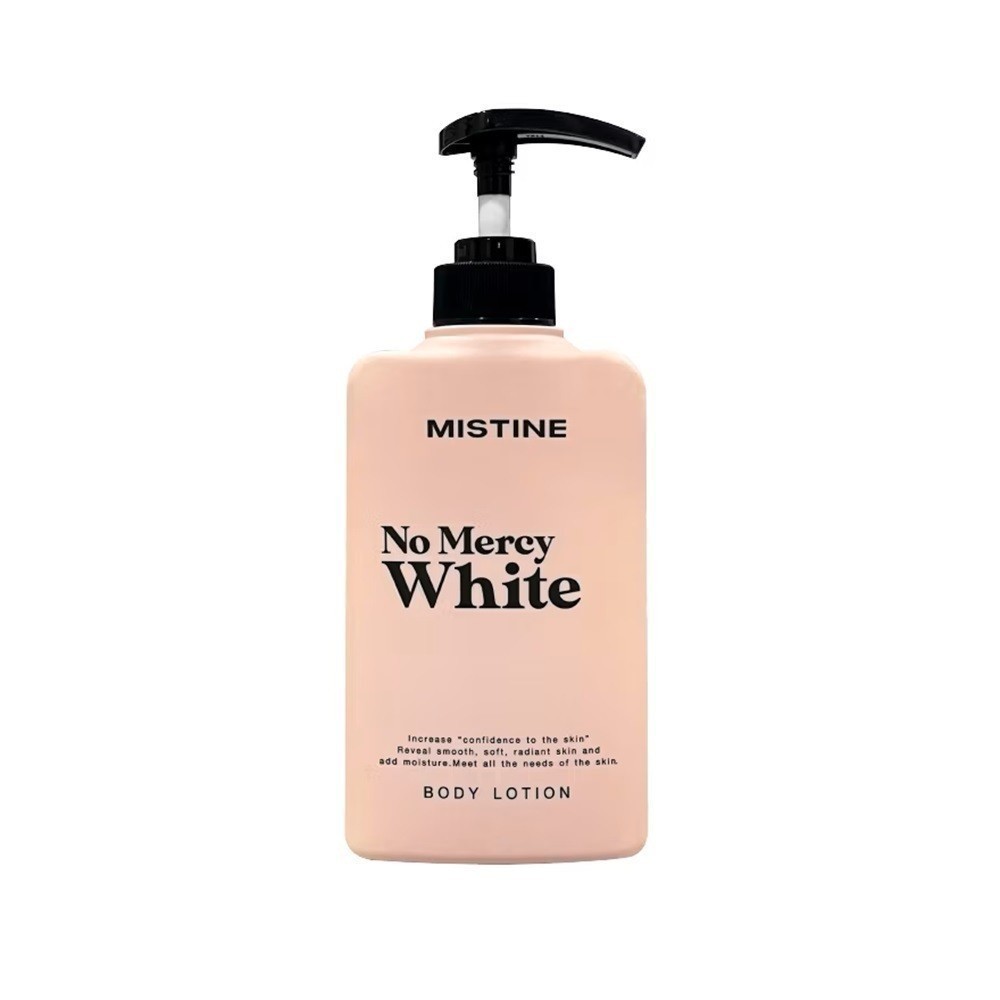 Mistine No Mercy White Body Lotion 400Ml. มิสทิน โน เมอร์ซี่ ไวท์ บอดี้ โลชั่น 400 มล.