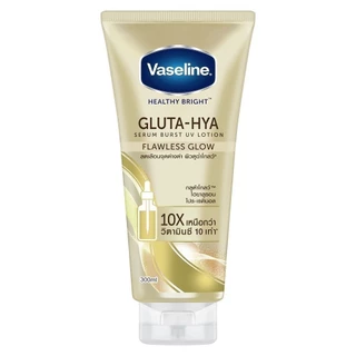 Vaseline วาสลีนเฮลธี้ไบร์ทกลูต้า-ไฮยาเซรั่มเบิสท์ยูวีโลชั่นฟอลเลสโกลว์ 300มล.