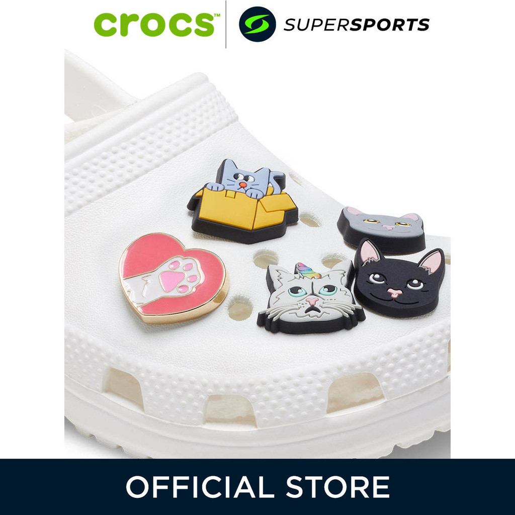 CROCS Jibbitz Cats 5-Pack ตัวติดรองเท้า