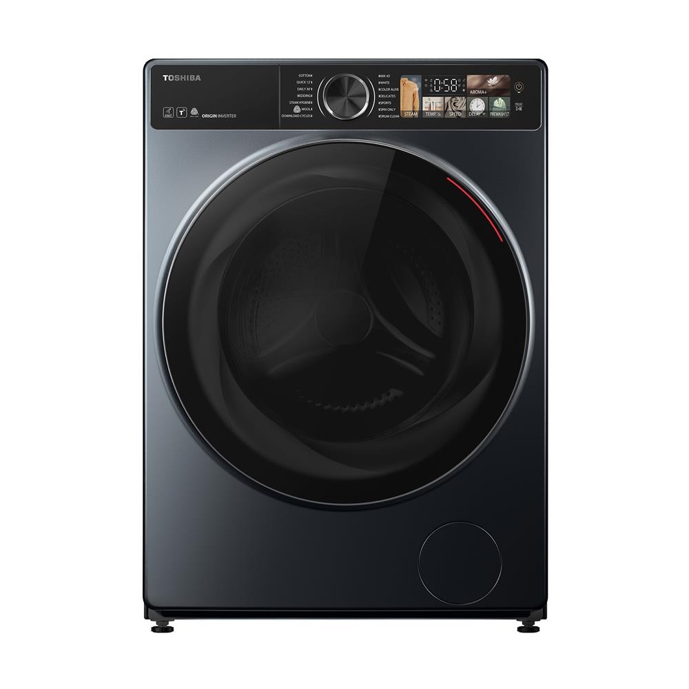 HomePro เครื่องซักผ้าฝาหน้า TW-T25BU115MWT(MG) 10.5 กก. สีเทา อินเวอร์เตอร์ แบรนด์ TOSHIBA