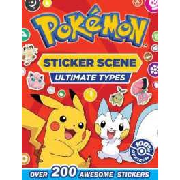 POKÉMON ULTIMATE TYPES STICKER SCENE [Paperback]