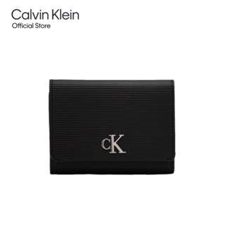 CALVIN KLEIN กระเป๋าสตางค์ผู้หญิง รุ่น DP1660 001 - สีดำ