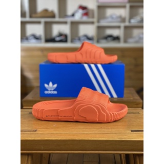 Adidas originals Adilette 22 Yeezy รองเท้าแตะ กันลื่น ระบายอากาศ รองเท้าชายหาด รองเท้าแตะคู่รัก