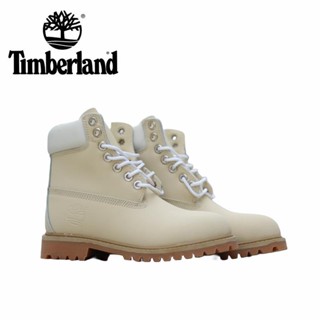 Timberland Nubuck รองเท้าบูทหนัง ข้อสูง กันความเมื่อยล้า สีเบจ เหมาะกับใส่กลางแจ้ง สไตล์คลาสสิก ไซซ์ 36-40