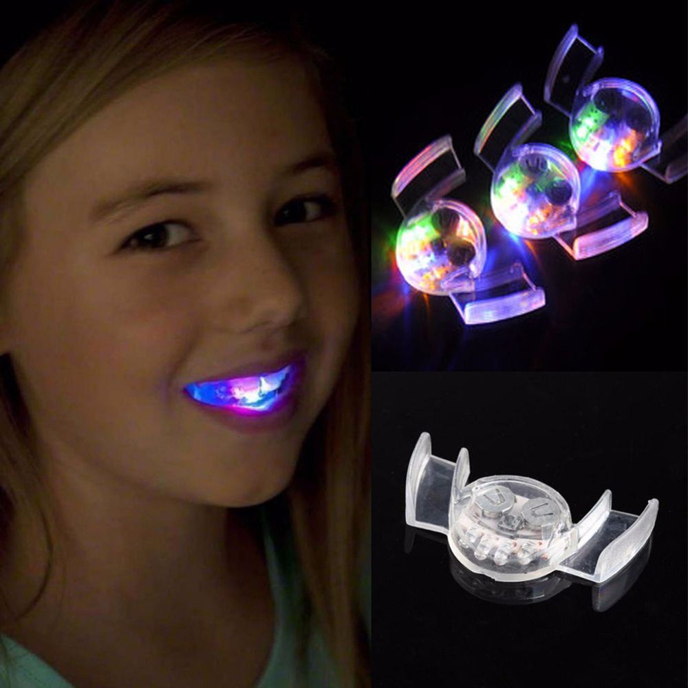 ที่ใส่ฟันมีไฟ ไฟในปากของเล่น ฟันมีไฟกระพริบ ฟัน เรืองแสง glow stick แท่งเรืองแสง แท่งไฟเรืองแสง ของ เรืองแสง glow stick