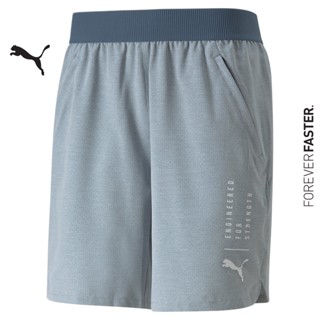 PUMA TRAINING - กางเกงออกกำลังกายขาสั้นผู้ชาย ULTRAWEAVE 7 นิ้ว Training Shorts สีเทา - APP - 52231818
