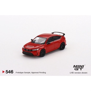 Tsm MINIGT โมเดลรถยนต์ Honda Civic Type R 2023 ขนาด 1:64 ของเล่นสําหรับเด็ก