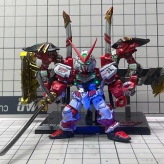 action base กันดั้มรูป-Qiyue SD Warrior Flying Wing Seven Swords Perfect Unicorn Phoenix Gundam Model