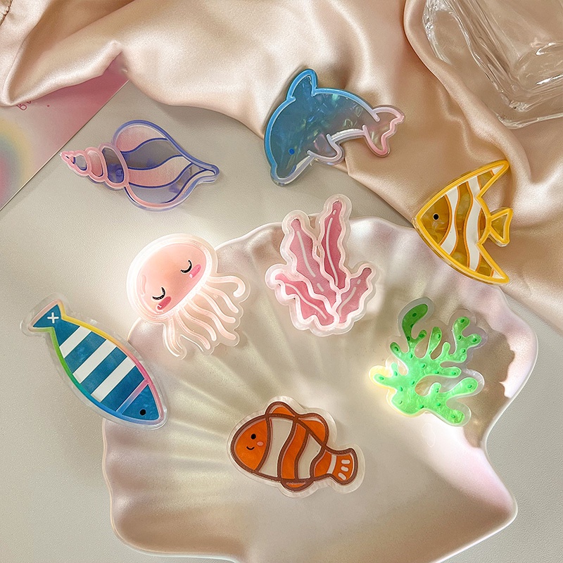 🔥XINYIA2🔥กิ๊บติดผม รูปเปลือกหอย ปลาดาว ประดับไข่มุกน่ารัก สําหรับผู้หญิง จํานวน 1 ชิ้น - รูปที่ 4