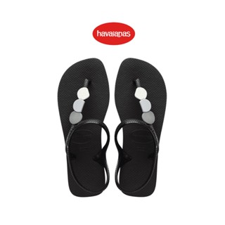 Havaianas รองเท้าแตะ FLASH URBAN PLUS BLACK รุ่น 41443821069BKXX (รองเท้าผู้หญิง รองเท้า รองเท้าแตะหญิง)