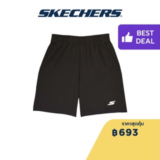 Skechers สเก็ตเชอร์ส กางเกงขาสั้นผู้ชาย Men Performance Running Shorts - SP22Q4M409-00GH