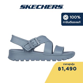 Skechers สเก็ตเชอร์ส รองเท้าแตะผู้หญิง Women Foamies Footsteps Sandals - 111575-BLU