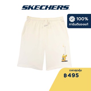 Skechers สเก็ตเชอร์ส กางเกงขาสั้นเด็กผู้ชาย Boys Pokémon Shorts - SL23Q1B016-0019