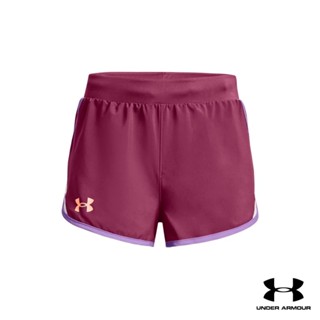 Under Armour UA Girls Fly-By Shorts อันเดอร์ อาร์เมอร์ กางเกงออกกำลังกาย สำหรับเด็กผู้หญิง