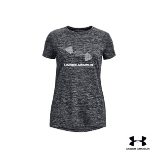 Under Armour Girls UA Tech™ Twist Big Logo Short Sleeve