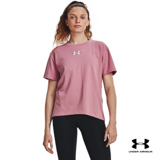 Under Armour Womens UA Crest Heavyweight Short Sleeve