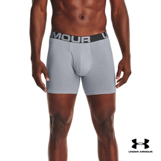 Under Armour UA  Mens Charged Cotton® 6" Boxerjock® – 3-Pack อันเดอร์ อาร์เมอร์ ชุดชั้นใน/ชุดนอนไลฟ์สไตล์ สำหรับเพศชาย