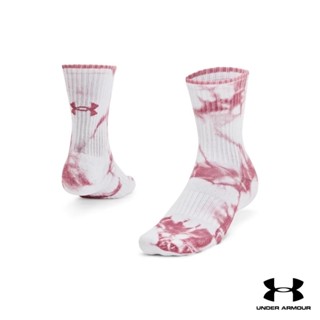 Under Armour UA Unisex Core Mid-Crew Socks อันเดอร์ อาร์เมอร์ ถุงเท้า สำหรับทุกเพศ