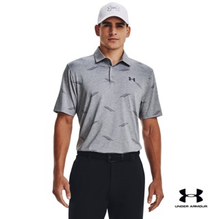 Under Armour Mens UA Playoff Deuces Jacquard Polo อันเดอร์ อาร์เมอร์ เสื้อโปโล UA Playoff Deuces Jacquard สำหรับผู้ชาย