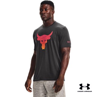 Under Armour Mens Project Rock Brahma Bull Short Sleeve