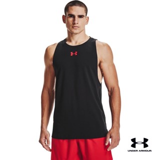 Under Armour UA Mens Baseline Cotton Tank อันเดอร์ อาเมอร์ เสื้อบาสเกตบอล สำหรับผู้ชาย รุ่น Baseline Cotton