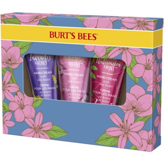 Burts Bees Hand Cream Trio Gift Set - Gift Set โลชั่นบำรุงมือ ครีมบำรุงมือ ครีมทามือจากUSA