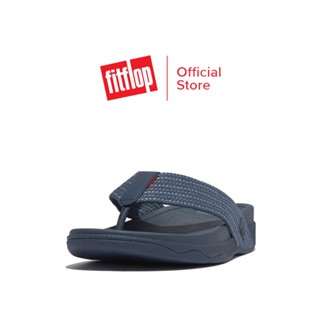 FITFLOP SURFER WEAVE-STRIPE รองเท้าแตะแบบหูหนีบผู้ชาย รุ่น GE9-A84 สี BLUE