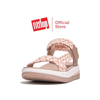 FITFLOP SURFF ART-WEBBING รองเท้าแตะแบบรัดส้นผู้หญิง รุ่น GJ3-572 สี BEIGE